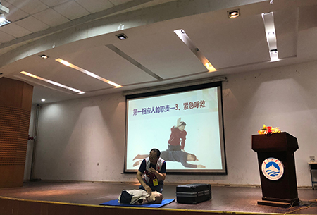云顶7610线路检测开展应急救护培训宣讲活动