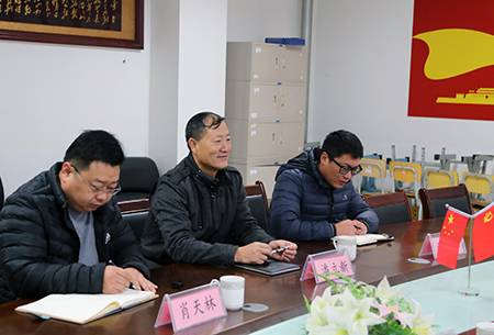 胶州市武装部到云顶集团7610官方网站走访调研征兵工作 胶州市武装部到云顶集团7610官方网站走访调研征兵工作